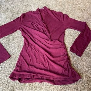 MM LaFleur Fey top Medium Boysenberry